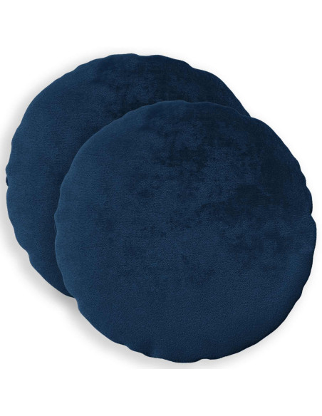 Federa 2 pz HEERLEN Blu navy Diam. 50 cm Flanella