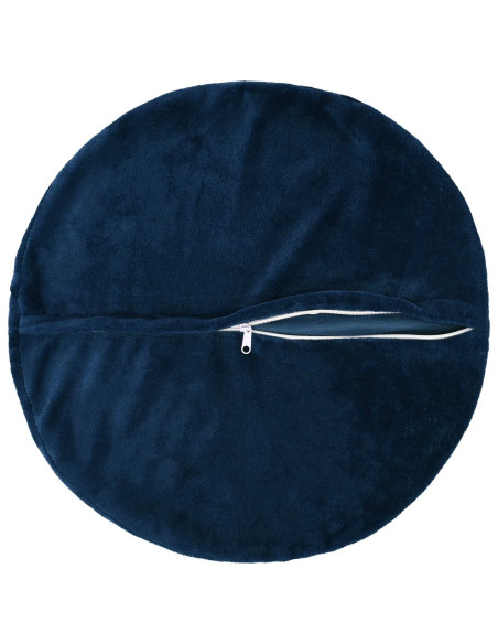 Federa 6 pz HEERLEN Blu navy Diam. 50 cm Flanella
