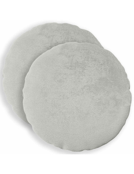 Federa 2 pz HEERLEN Grigio Chiaro Diam. 50 cm Flanella