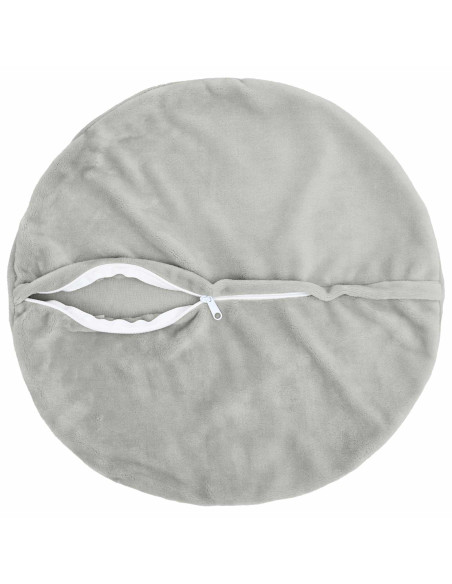 Federa 6 pz HEERLEN Grigio Chiaro Diam. 50 cm Flanella