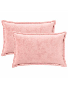 Federa 2 pz HOUTEN Rosa 50 x 75 cm Flanella 2