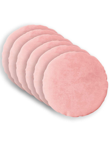 Federa 6 pz HEERLEN Rosa Diam. 50 cm Flanella