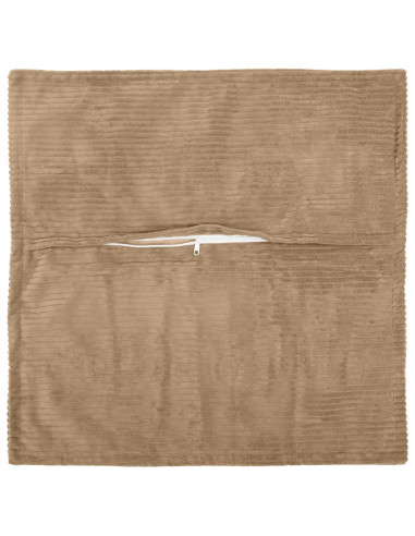 Federa 6 pz HOUTEN Marrone 80 x 80 cm corduroy