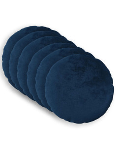 Federa 6 pz HEERLEN Blu navy Diam. 40 cm Flanella 2
