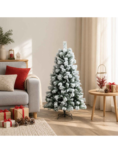 Albero di Natale Artificiale con Rami Pieghevoli 150 cm