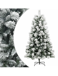 Albero di Natale Artificiale con Rami Pieghevoli 150 cm 2