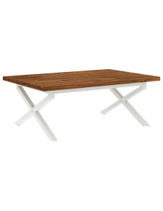 Tavolo da pranzo quadrato 120 x 90 x 75 cm 2