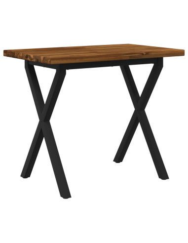 Tavolo da pranzo quadrato 110 x 55 x 75 cm