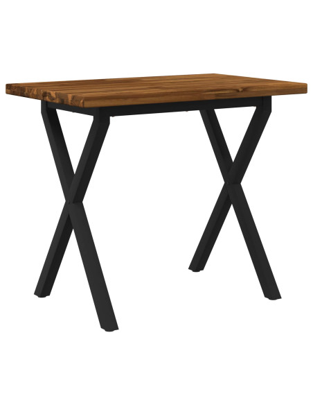 Tavolo da pranzo quadrato 110 x 55 x 75 cm