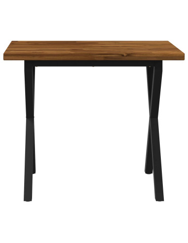 Tavolo da pranzo quadrato 110 x 55 x 75 cm