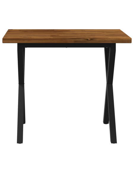 Tavolo da pranzo quadrato 110 x 55 x 75 cm