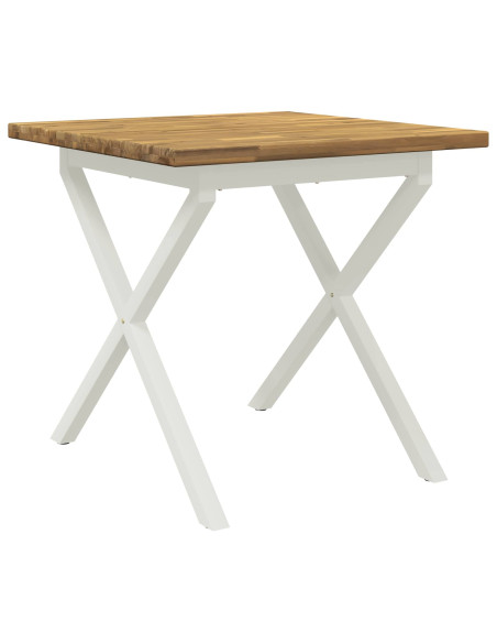 Tavolo da pranzo quadrato 80 x 80 x 75 cm