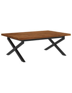 Tavolo da pranzo quadrato 120 x 90 x 75 cm 2