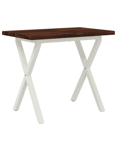 Tavolo da pranzo quadrato 110 x 55 x 75 cm