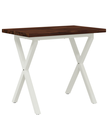 Tavolo da pranzo quadrato 110 x 55 x 75 cm