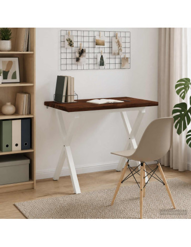 Tavolo da pranzo quadrato 110 x 55 x 75 cm