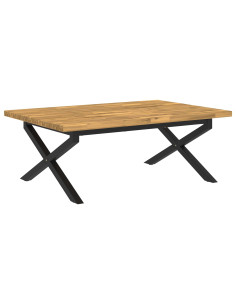 Tavolo da pranzo quadrato 120 x 90 x 75 cm 2