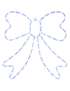 Fiocco di Natale luminoso LED LOVIISA 70 LED Blu 50 x 51 cm 2