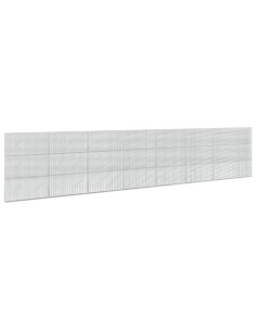Gabione con Filo da 5 mm e Rete da 5x2,5 cm 750x10x150 cm 2