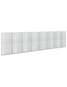 Gabione con Filo da 5 mm e Rete da 5x2,5 cm 800x20x200 cm 2