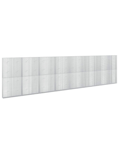 Gabione con Filo da 5 mm e Rete da 5x2,5 cm 800x20x200 cm