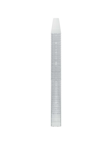 Gabione con Filo da 5 mm e Rete da 5x2,5 cm 800x20x200 cm