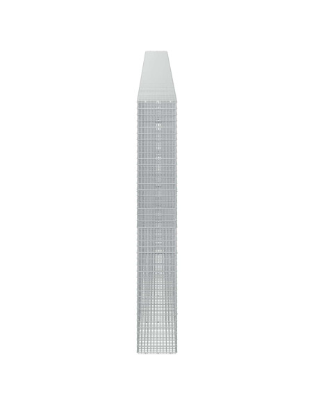 Gabione con Filo da 5 mm e Rete da 5x2,5 cm 900x30x200 cm