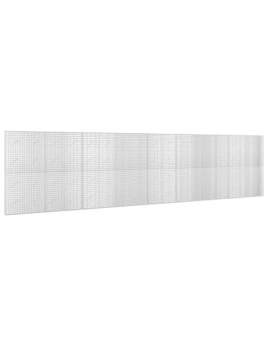 Gabione con Filo da 5 mm e Rete da 5x2,5 cm 850x10x200 cm