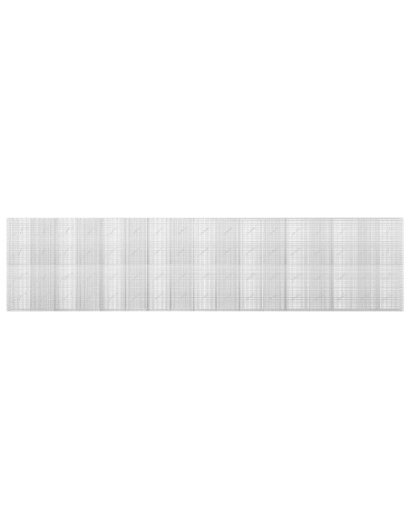 Gabione con Filo da 5 mm e Rete da 5x2,5 cm 850x10x200 cm