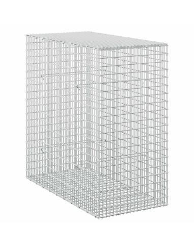 Gabione con Filo da 5 mm e Rete da 5x2,5 cm 50x100x100 cm