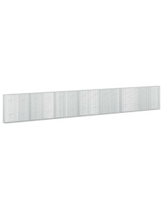 Gabione con Filo da 5 mm e Rete da 5x2,5 cm 700x20x100 cm 2