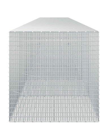 Gabione con Filo da 5 mm e Rete da 5x2,5 cm 700x100x100 cm