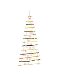 Albero di Natale appeso 120 cm 50 LED Multicolore 2