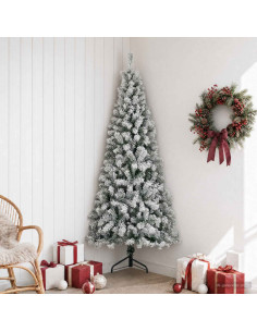 Albero di Natale artificiale 180 cm PVC e Acciaio