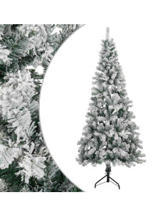 Albero di Natale artificiale 180 cm PVC e Acciaio 2