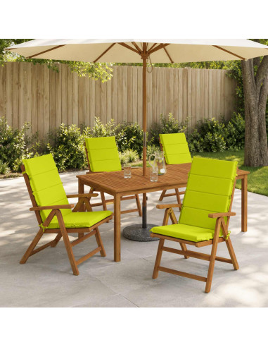 Cuscino per sedia a schienale alto GEMERT 4 pz 100% Poliestere