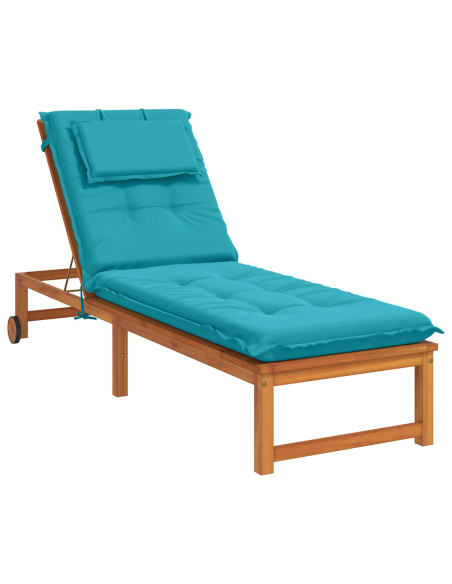 Cuscino per Lettino GEMERT 100% Poliestere Turchese