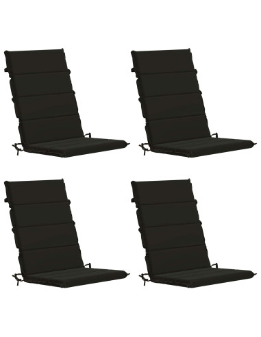 Cuscino per sedia a schienale alto GEMERT 4 pz 100% Poliestere