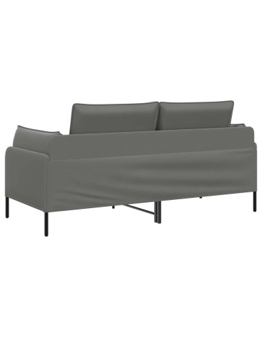Divano a 2 Posti 2 posto Grigio Scuro 188 x 81 x 89 cm Velluto