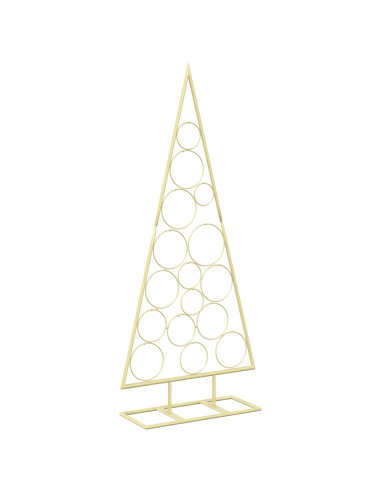 Albero di Natale in Metallo con Supporto Circolare KUOPIO