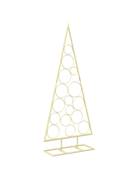 Albero di Natale in Metallo con Supporto Circolare KUOPIO