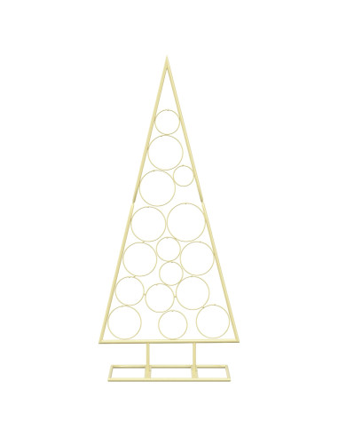 Albero di Natale in Metallo con Supporto Circolare KUOPIO