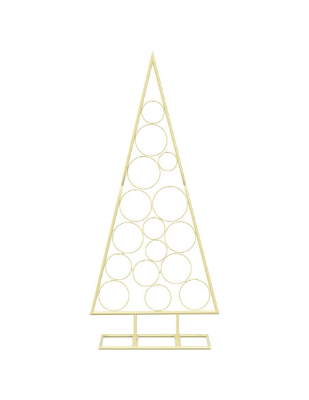 Albero di Natale in Metallo con Supporto Circolare KUOPIO