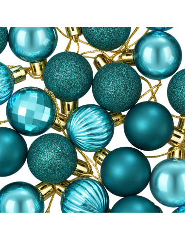 Set di Palline di Natale 150 pz Verde 3 cm Polistirolo