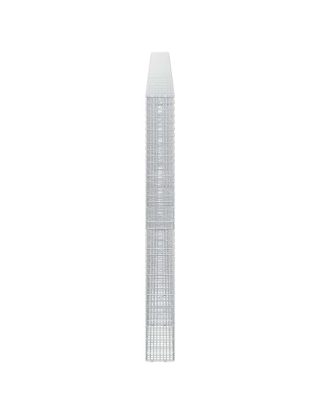 Gabione con Filo da 5 mm e Rete da 5x2,5 cm 600x20x200 cm