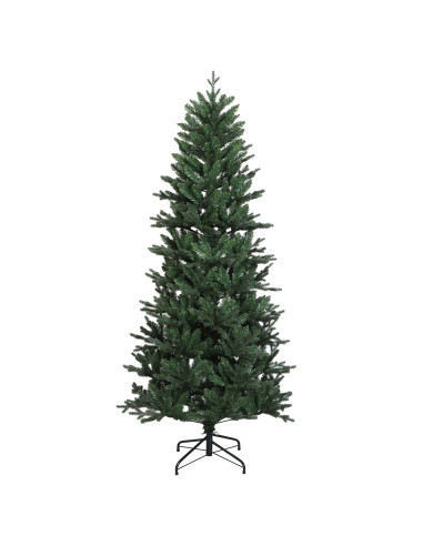 Albero di Natale artificiale con palline 150 cm 150 LED