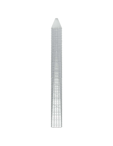 Gabione con filo da 5 mm e rete da 5x5 cm 1050x20x200 cm
