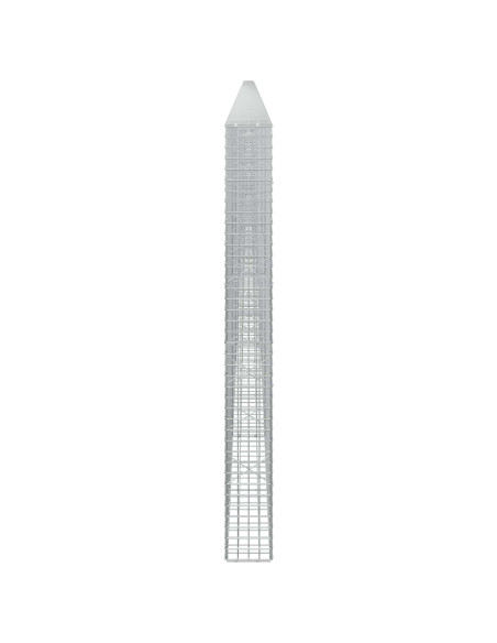 Gabione con filo da 5 mm e rete da 5x5 cm 1050x20x200 cm
