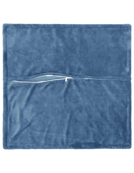 Federa 2 pz HOUTEN Azzurro 45 x 45 cm Flanella