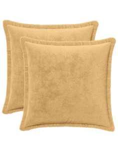 Federa 2 pz HOUTEN Tortora 50 x 50 cm Flanella 2